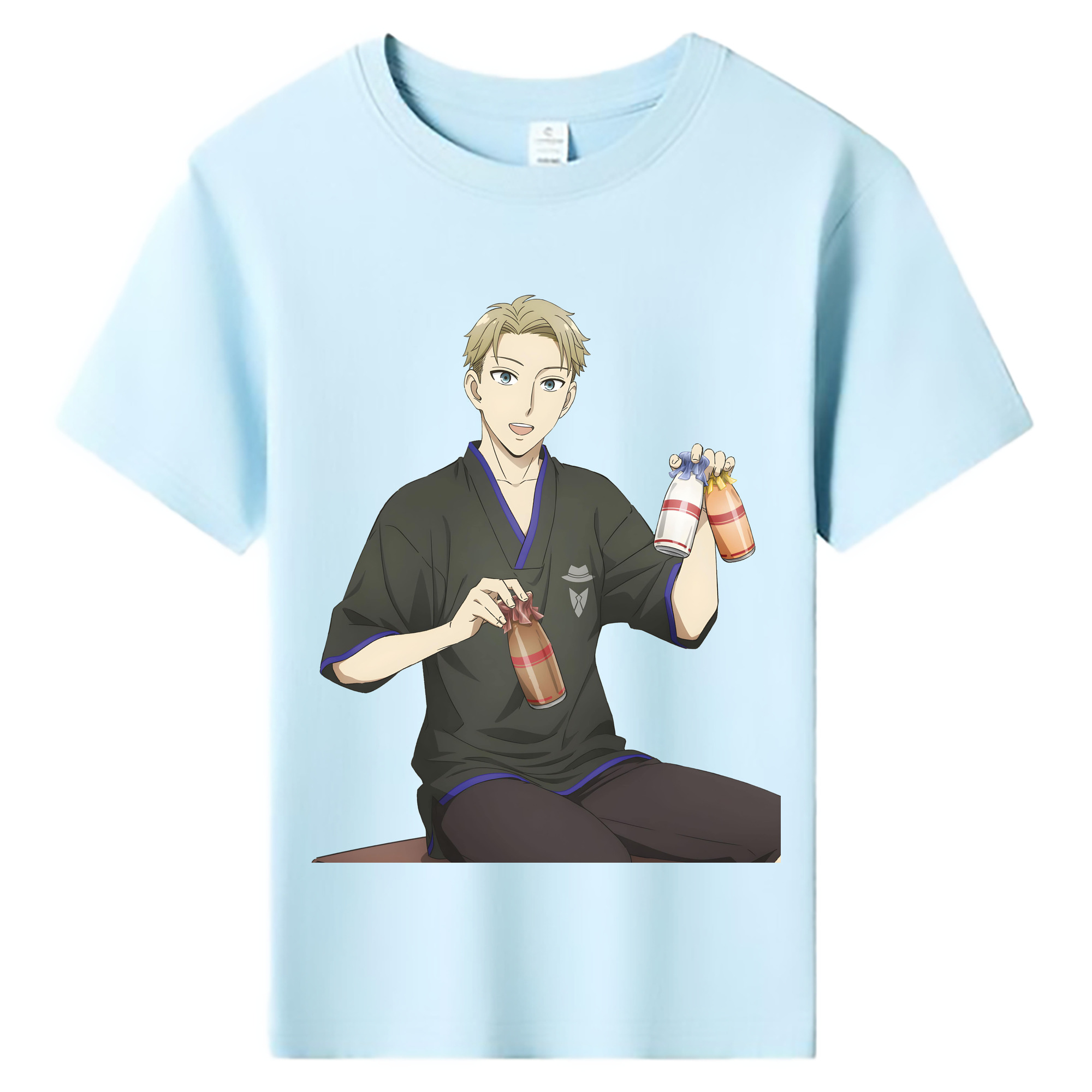 （画像用） SPY×FAMILY间谍家家酒 綿100％キッズTシャツ（フロントプリント）